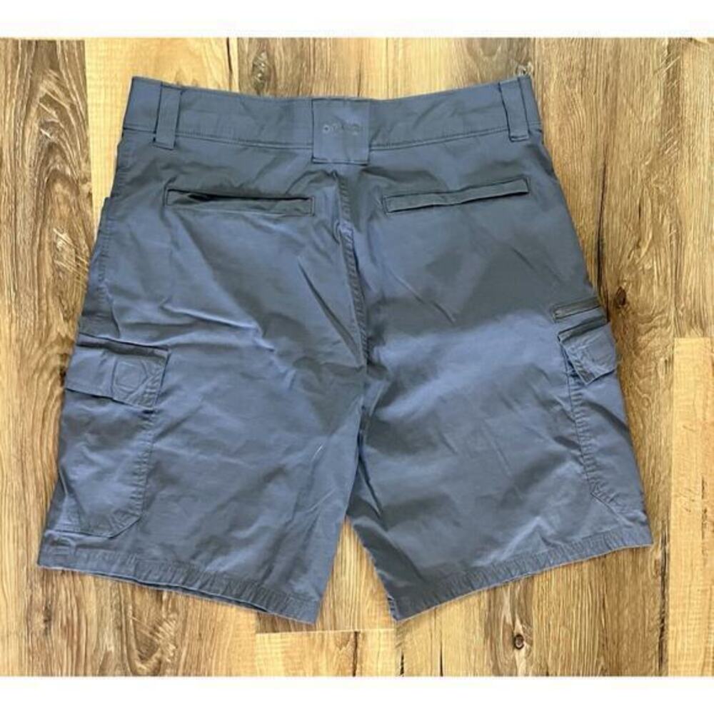 Orvis Mens Tech Cargo Shorts‎ Nylon Spandex Blend Hiking Outdoor Gray Size 32 - Picture 3 of 14